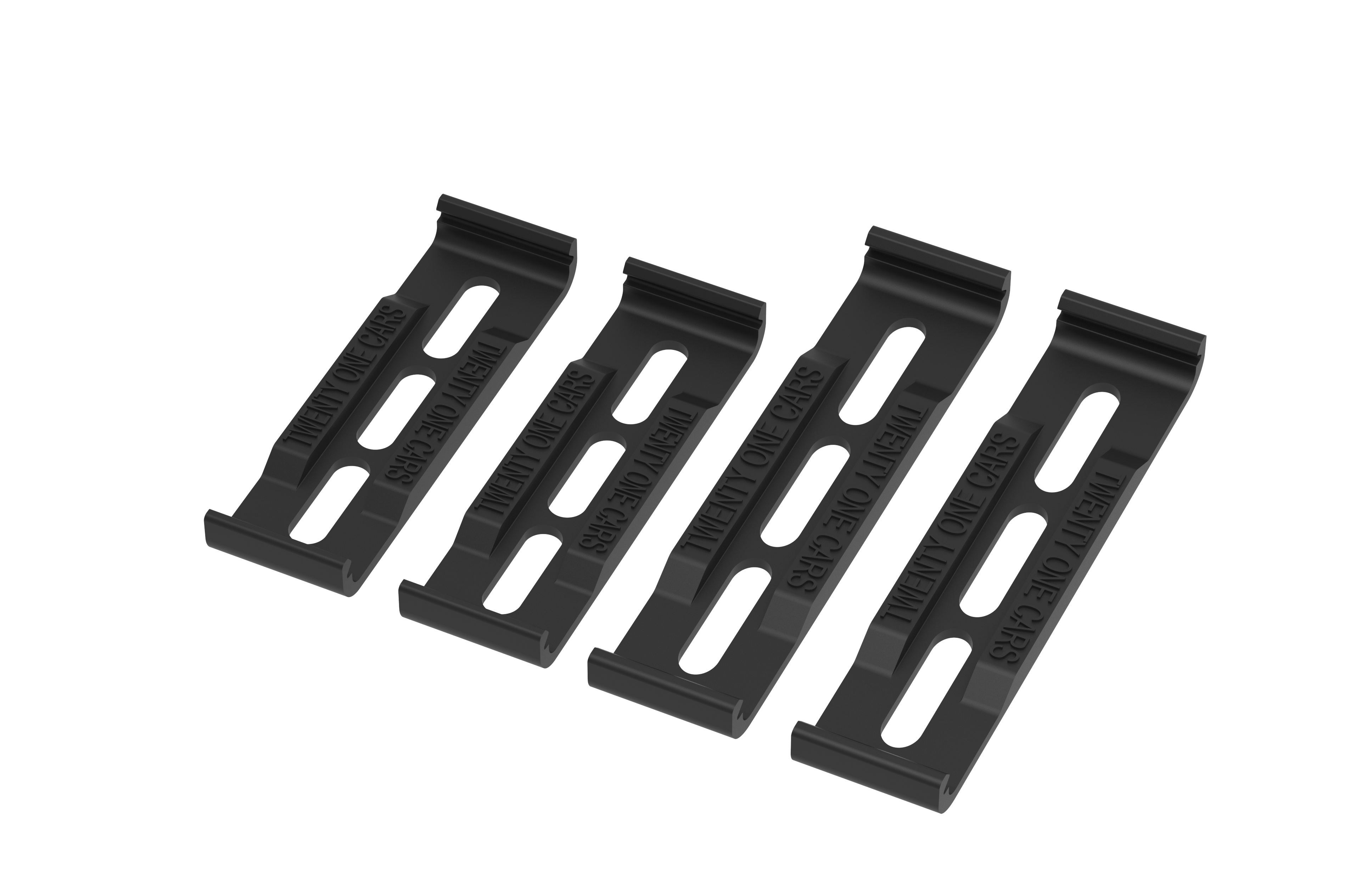 Motorcycle and car license plate holder bundle