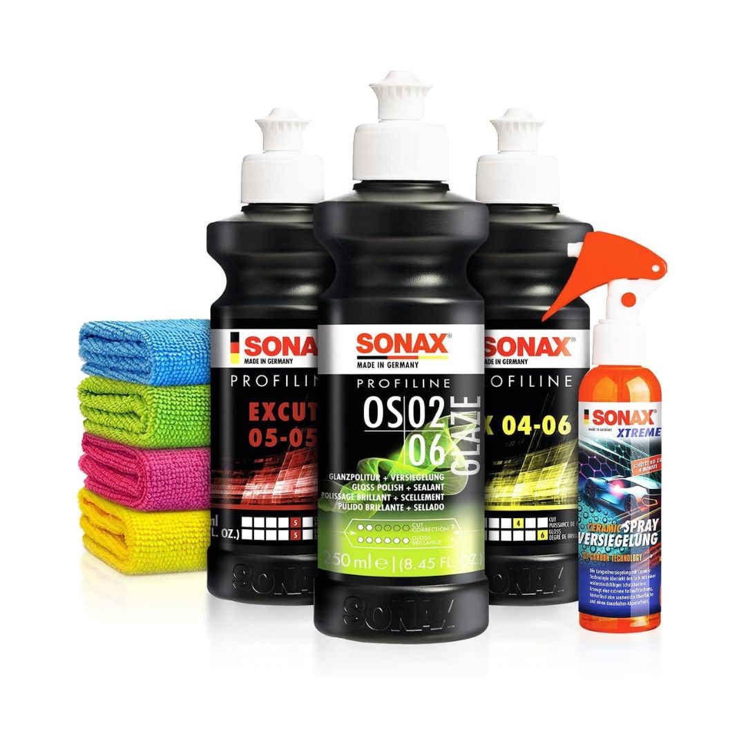 Sonax Auto Politur Set (je 250ml) 8-teilig