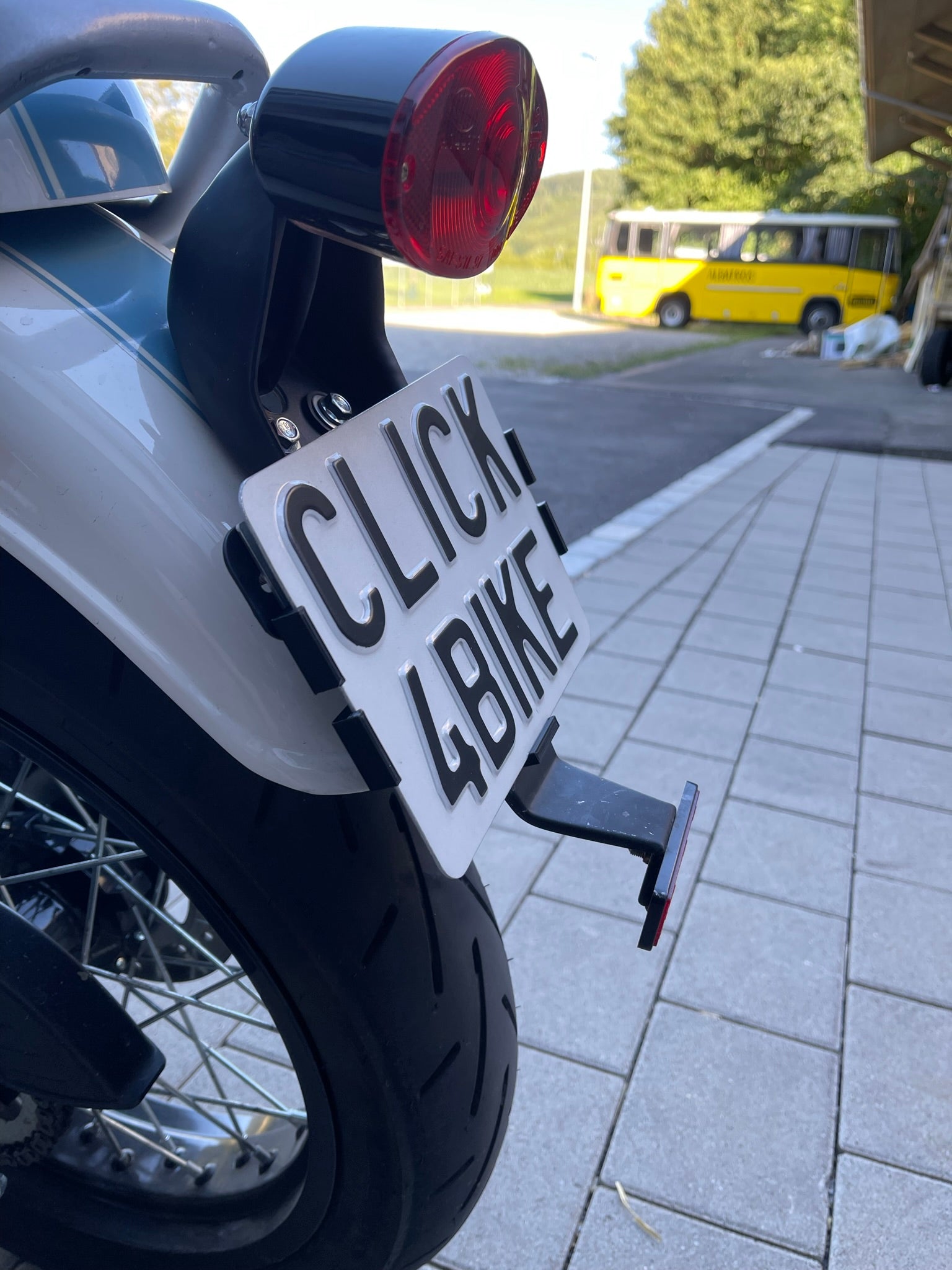 Click4Bike Nummernschild Halter 