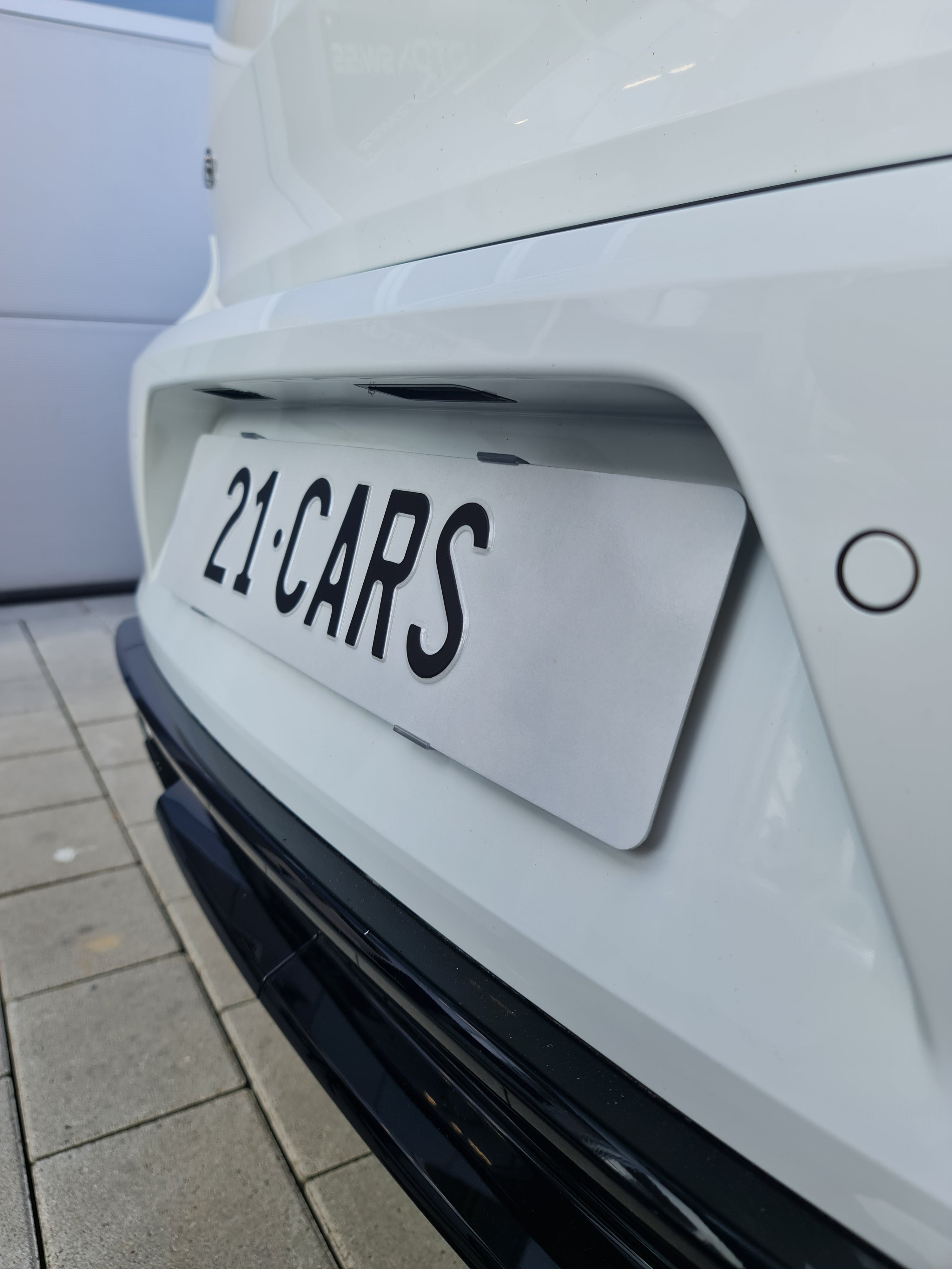 21CARS Klick Wechselschild Nummernschild Kennzeichenhalter (Auto)